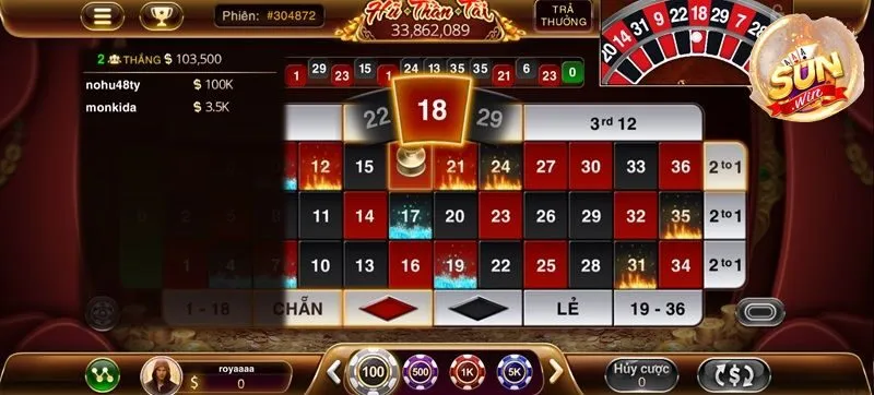 Thủ thuật chơi Roulette ẵm nhiều tiền